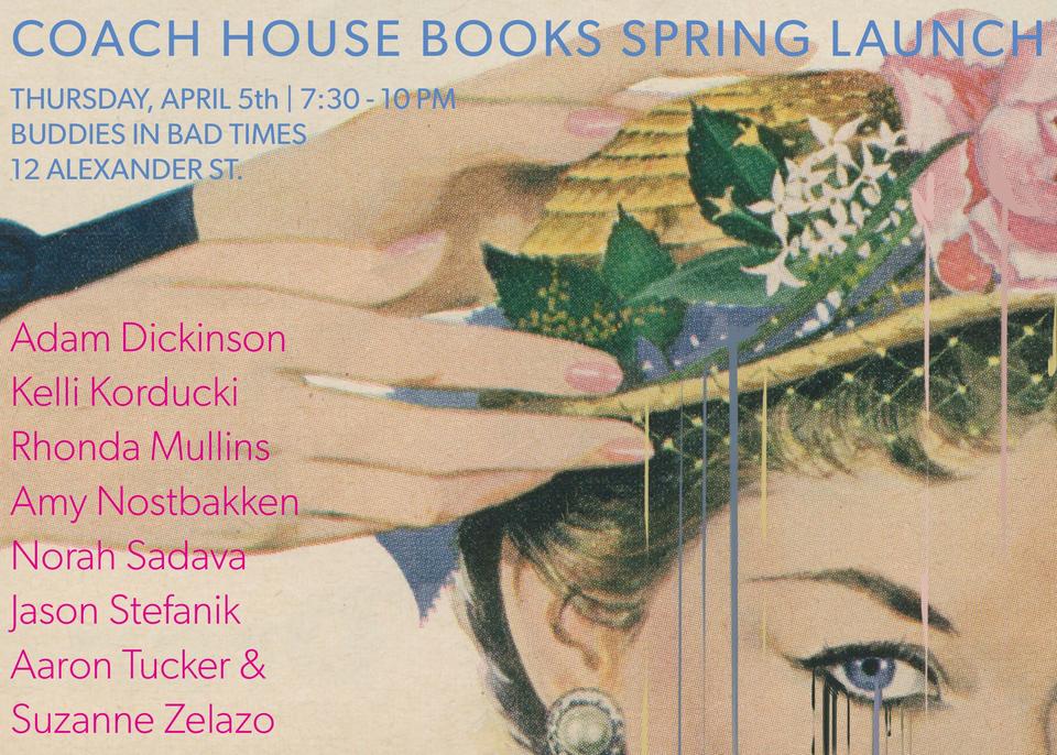 In Bloom: The Coach House Books Spring Launch