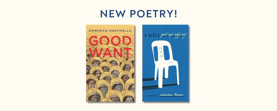 Two new poetry collections!