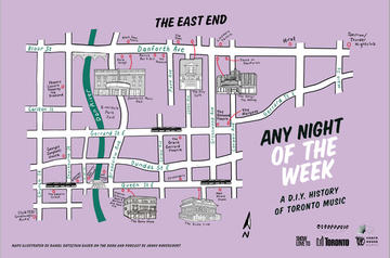 Any Night of the Week poster by Daniel Rotsztain: The East End
